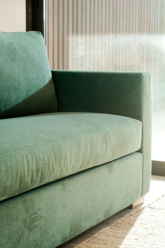 SILLON BARBADOS - TERCIOPELO ANTIMANCHAS en Verde - Sillones y sofás, Uruguay | La Iberica, vista 3