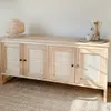 Rack con puertas y laterales en esterilla natural en Madera natural - Muebles, Uruguay | Decoramuss, vista 1 de 6