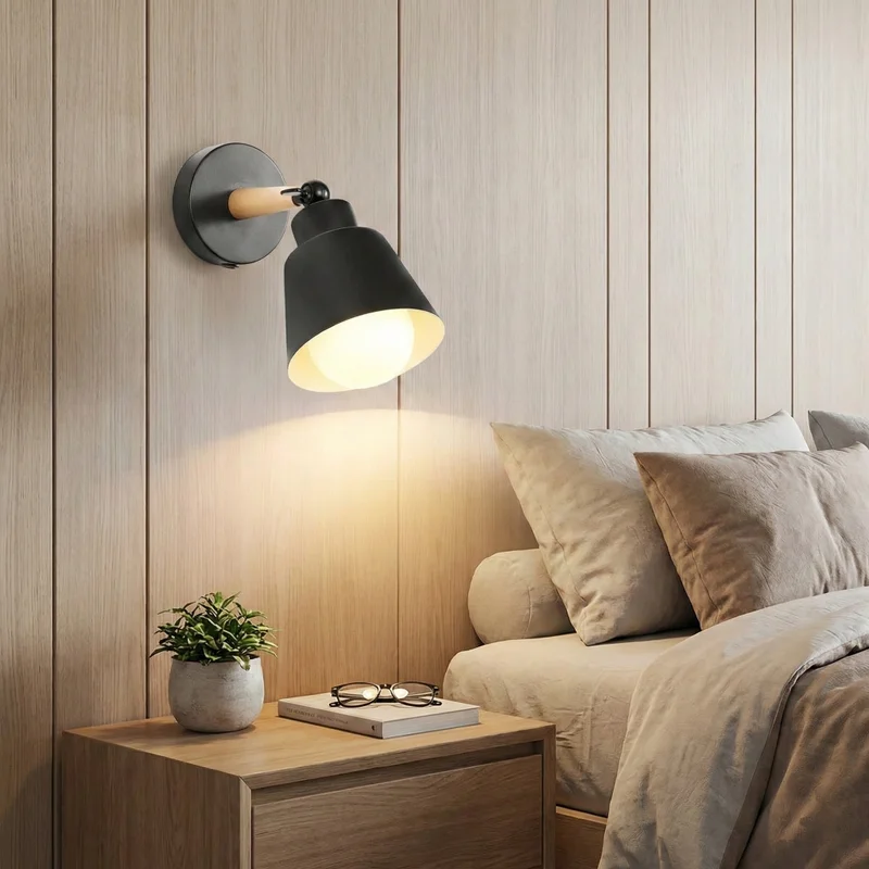 Aplique de Pared Nora Dark en Negro - Iluminación, Uruguay | La Perla, vista 3