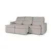 Sofá Santiago (Rebatible) - Tela Microfibra - 3 cuerpos - TC 1010 (Beige) en Gris - Sillones y sofás, Uruguay | NYR, vista 4 de 8