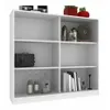 Biblioteca baja 120x108x30 NOGAL - Living, Uruguay | Que Sal Muebleria, vista 2 de 9