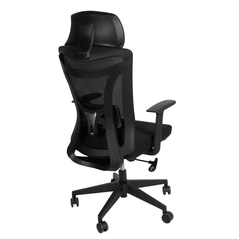 Silla De Oficina Malla Negro Amane en Negro - Sillas de escritorio, Uruguay | Divino, vista 8