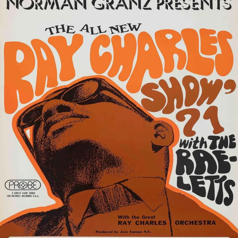 Ray Charles en Naranja - Láminas, Uruguay | Mara Estudio