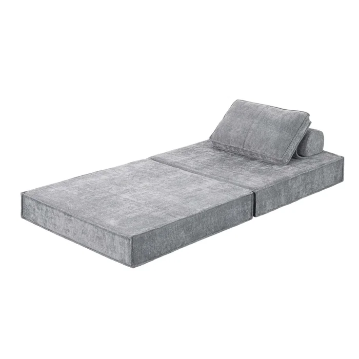 Sofá Cama 1 Cuerpo Espuma Gris Bruma en Gris - Sillones y sofás, Uruguay | Divino, vista 4