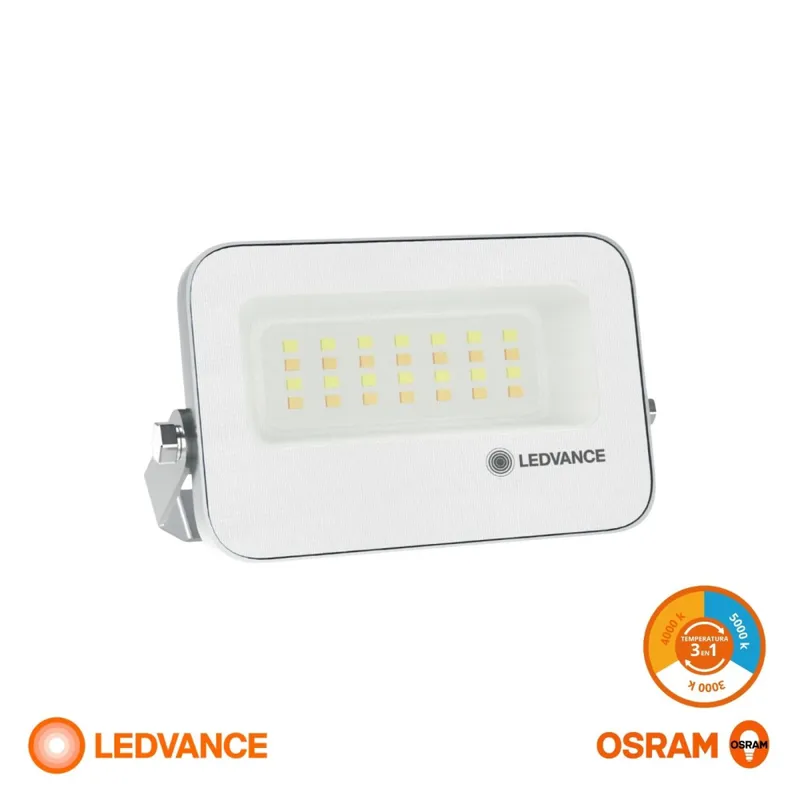 Foco LED LEDVANCE Compact IP66 10W CCT Negro en Negro - Lámparas colgantes, Uruguay | Serlux