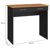 Escritorio Juvenil Mesa De PC 90cm Con Cajón Negro / Cinamomo en Multicolor - Escritorios y sillas de escritorio, Uruguay | Mulata, vista 6 de 6