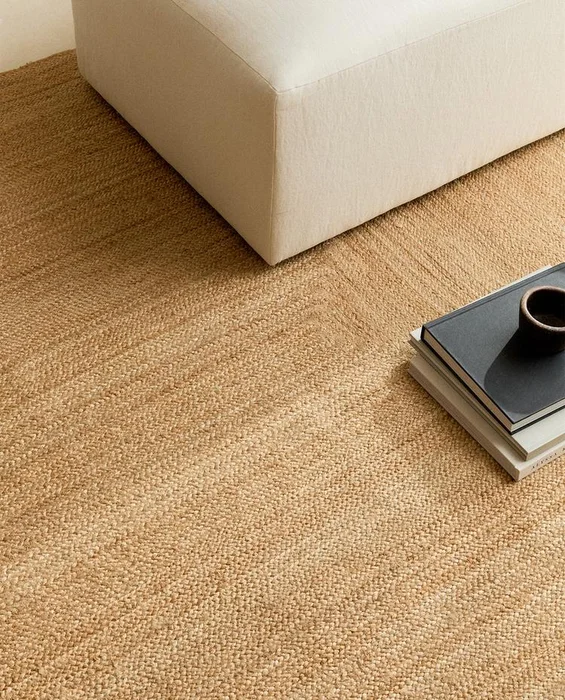 ALFOMBRA RECTANGULAR YUTE - Alfombras, Uruguay | Zara Home