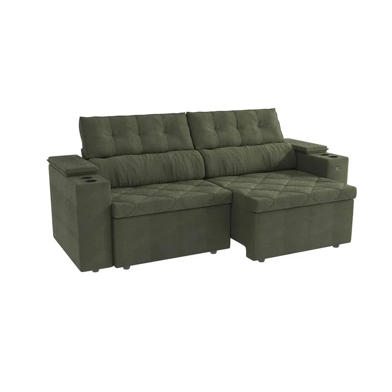 Sofa Otto 260CM - Retractil/Reclinable en Beige - Sillones y sofás, Uruguay | Balton, vista 19