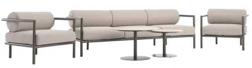 Juego de jardín BRUMUNDDAL 5 personas marrón en Marrón - Muebles para el exterior, Uruguay | JYSK