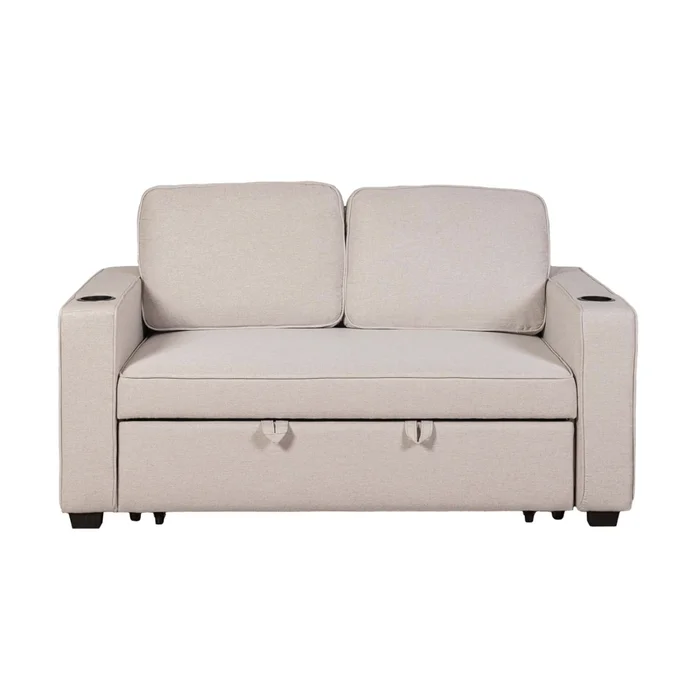 Sofá Cama Milan 150 cm - Beige en Beige - Sillones y sofás, Uruguay | Berna home