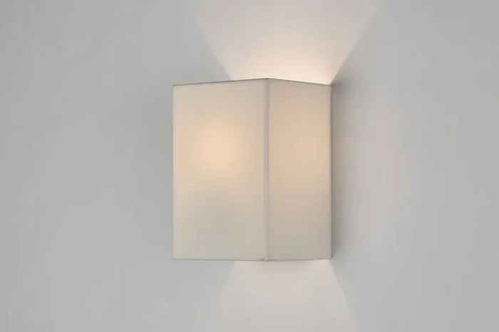 Aplique simple blanco en Blanco - Iluminación, Uruguay | La Perla, vista 5