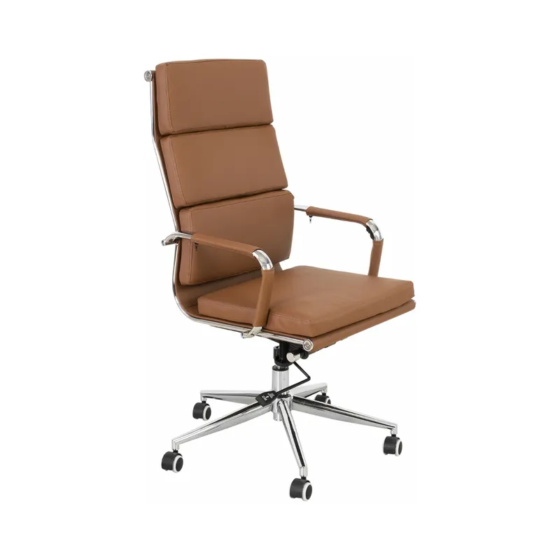 SILLA DE ESCRITORIO D-105, COGNAC 246031002 - Escritorios y sillas de escritorio, Uruguay | Rosas Hermanos