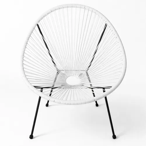 Butaca Acapulco - Blanco en Blanco - Sillones y sofás, Uruguay | Indian