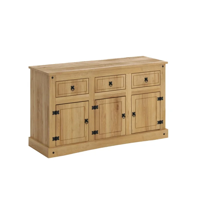 Aparador Burgo Línea Monterrey Madera Maciza - Natural en Madera natural - Aparadores y recibidores, Uruguay | Ecowood, vista 2