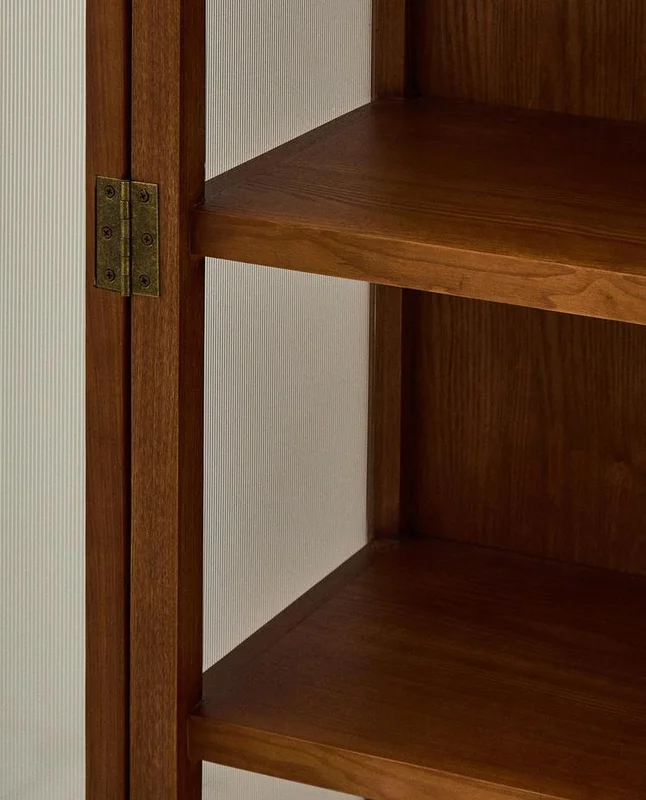 VITRINA MADERA FRESNO PUERTAS VIDRIO en Marrón - Aparadores y recibidores, Uruguay | Zara Home, vista 5