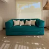 Sofá Teddy - Hydroproof (Tonos verdes y azules) en Verde - Sillones y sofás, Uruguay | Bloop Home, vista 2 de 6