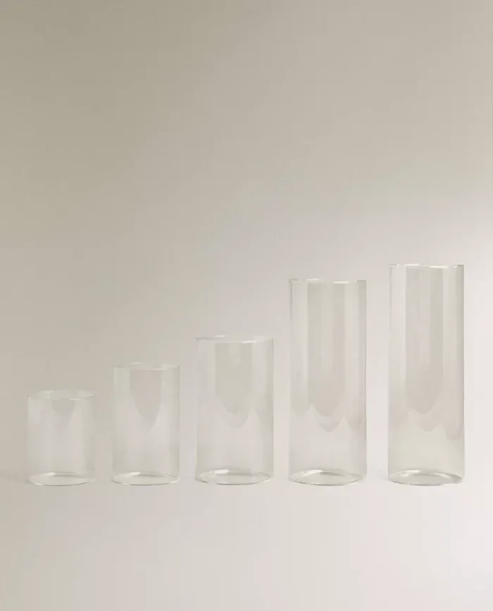 JARRÓN FAROLILLO BOROSILICATO - Velas y Portavelas, Uruguay | Zara Home, vista 2