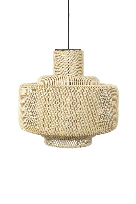 L. COLGAR SUDÁFRICA 60XH56 RATTAN NATURAL en Beige - Lámparas colgantes, Uruguay | Masinfinito Casa