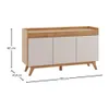 Aparador Buffet Living Recibidor 3 Puertas Con Patas - Aparadores y recibidores, Uruguay | Muebles Express, vista 6 de 6