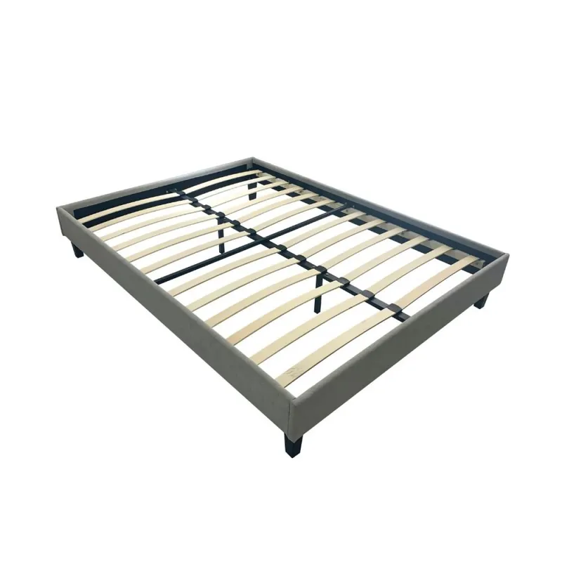 Cama box plaza y media en Gris - Dormitorio, Uruguay | La Cueva Muebles