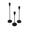SET 3 CANDELABRO 8x23/28/33CM CON PUNTA NEGRA en Negro - Decoración, Uruguay | Koz, vista 1 de 3