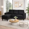 Sofá MILKA con Chaise Long Negro - Sillones y sofás, Uruguay | Soy Hogar, vista 3 de 8