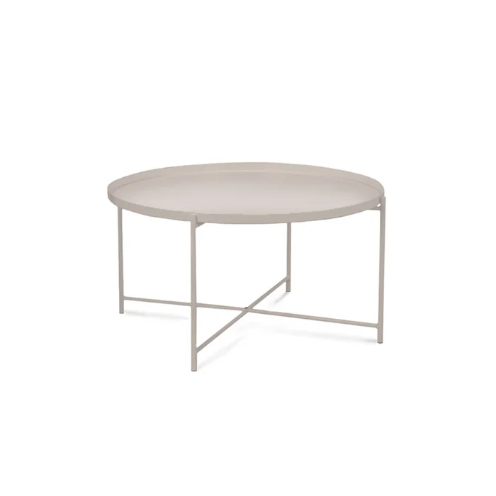 Mesa Baja Tray Grande - Capuchino en Beige - Mesas de living, Uruguay | Samic
