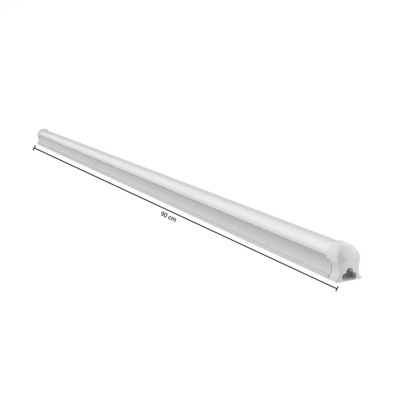 Tubo LED T5 90cm 12w Luz Cálida en Blanco - Lámparas colgantes, Uruguay | Serlux, vista 5