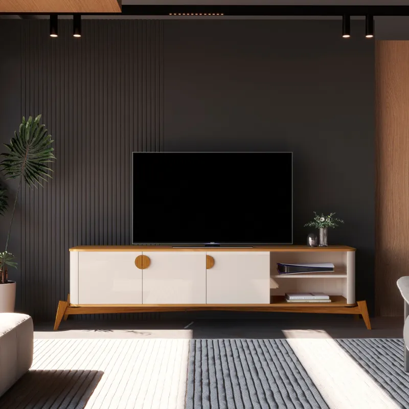Rack 180CM - Linea Buriti 100% MDF - Muebles para TV, Uruguay | Balton