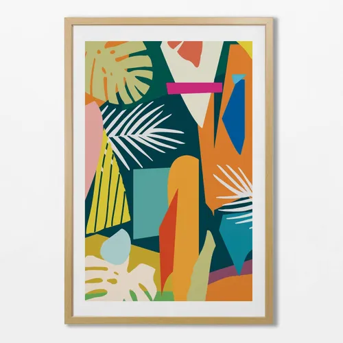 Jungle N.03 en Multicolor - Láminas, Uruguay | La Cuadrería