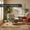 Butaca Vivian - Tela Aquaclean - A fabricar en Beige - Butacas, banquetas y puffs, Uruguay | NYR, vista 4 de 4