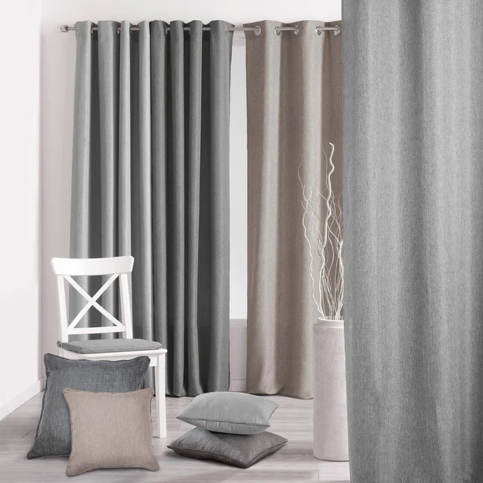 Almohadón C/ribete Algodon Gris Ank en Gris - Textiles, Uruguay | Divino, vista 4