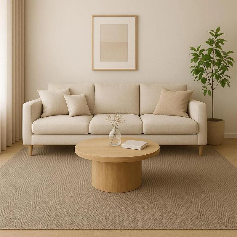 Alfombra Bali Beige – 200 cm x 300 cm en Beige - Alfombras, Uruguay | Indrana, vista 4