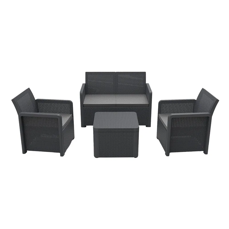 Juego De Jardin Nassau Storage Grafito - Muebles para el exterior, Uruguay | Castro