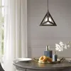 Lámpara Colgante Pyramid en Negro - Lámparas colgantes, Uruguay | Serlux, vista 2 de 7