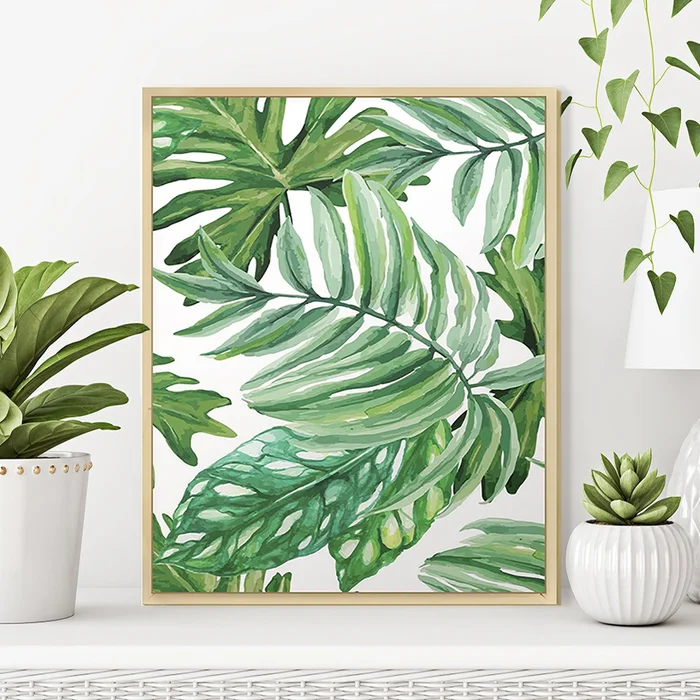 Cuadro / Lámina con marco 20x30CM Hojas y Plantas 5 - Decoración de pared, Uruguay | Alta Gracia Deco, vista 2