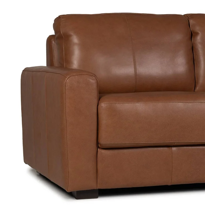 Rinconera Como - Cuero Advanced - 2 + Chaise derecho - Maverick Telha (Preventa) en Marrón - Sillones y sofás, Uruguay | Nyr, vista 5