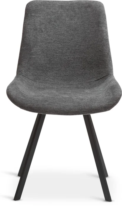 Silla de comedor HYGUM giratoria gris/negro en Gris - Sillas, Uruguay | JYSK, vista 2