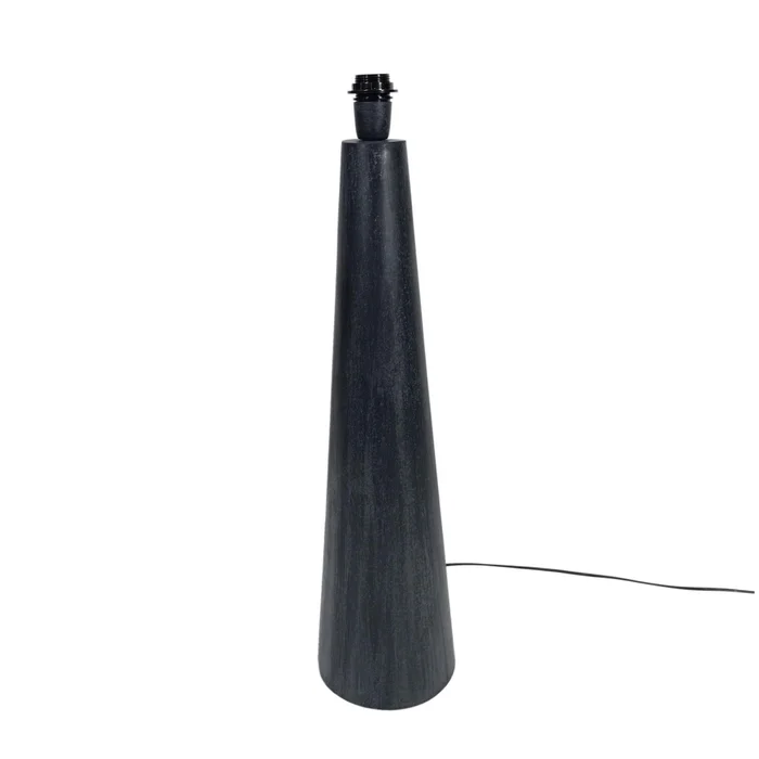 Pie de lámpara Metal Negro Vml-13867 en Negro - Lámparas de mesa, Uruguay | Le Blanc