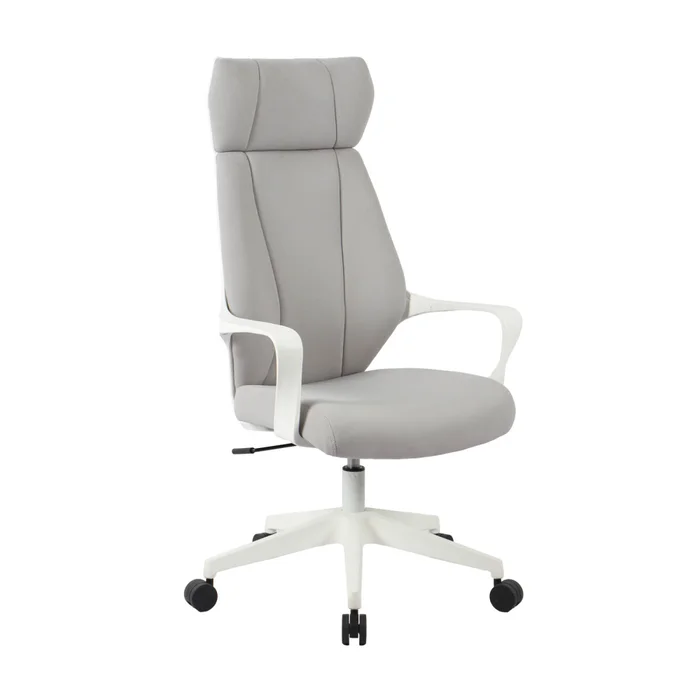Silla De Oficina Tela-y-polipropileno Gris Arsene en Gris - Escritorios y sillas de escritorio, Uruguay | Divino, vista 2