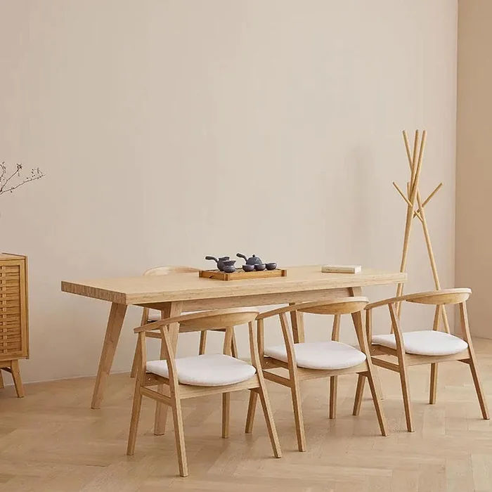 Mesa de Comedor Capri en Madera natural - Muebles, Uruguay | Uruguay Bamboo, vista 6