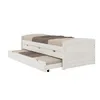 Cama Marinera 1 Plaza Madera Maciza Con Cajones - Ulli - Blanco en Blanco - Dormitorio, Uruguay | Rústico Hogar, vista 1 de 5