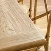 MESA COMEDOR DE OLMO ISABEL - 1.60 X 0.90 MTS en Madera natural - Mesas de comedor, Uruguay | La Iberica, vista 2 de 25