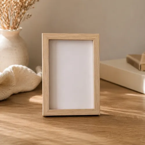 Marco A5 15x21cm en Madera natural - Marcos, Uruguay | Kiosko de Mar
