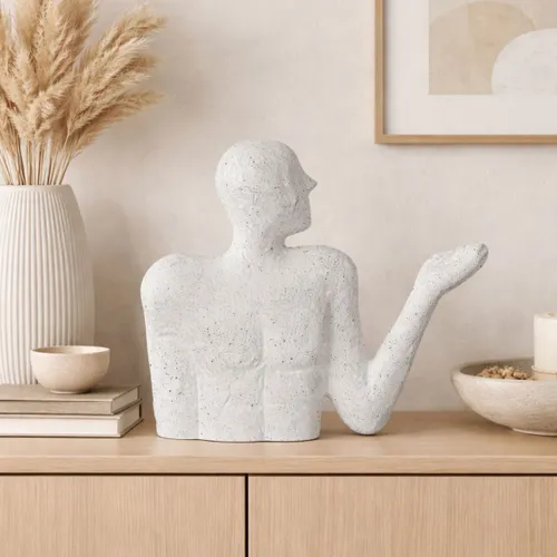 ESCULTURA MAN Blanco Extra Large - Decoración, Uruguay | Viasono