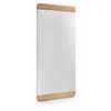 ESPEJO RECTANGULAR - DETALLES DE MADERA LACA BLANCA en Blanco - Espejos, Uruguay | Champagne Home, vista 1 de 4