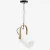 Lámpara de techo Reisy de cristal glaseado Ø14 cm en Blanco - Lámparas colgantes, Uruguay | Kavehome, vista 1 de 5