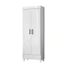 Ropero 2 puertas - Blanco - Linea FIT en Blanco - Roperos y placares, Uruguay | Rústico Hogar, vista 1 de 5
