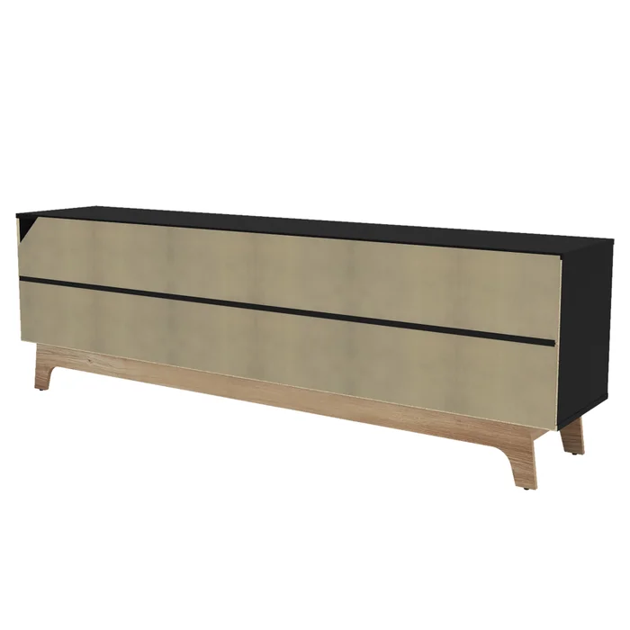 Rack Columbus en Negro - Aparadores y recibidores, Uruguay | RM Muebles y Deco, vista 5
