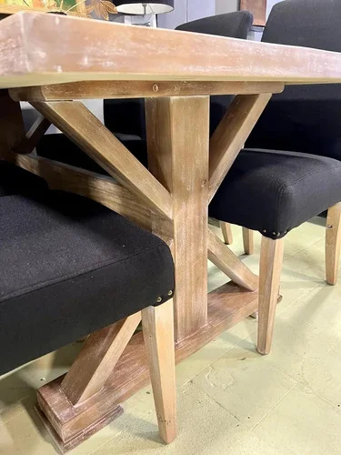 Juego De Comedor Madera Ozark Jamaica Con 6 Sillas De Vestir A Eleccion en A Eleccion - Mesas de comedor, Uruguay | Ozark Home, vista 3